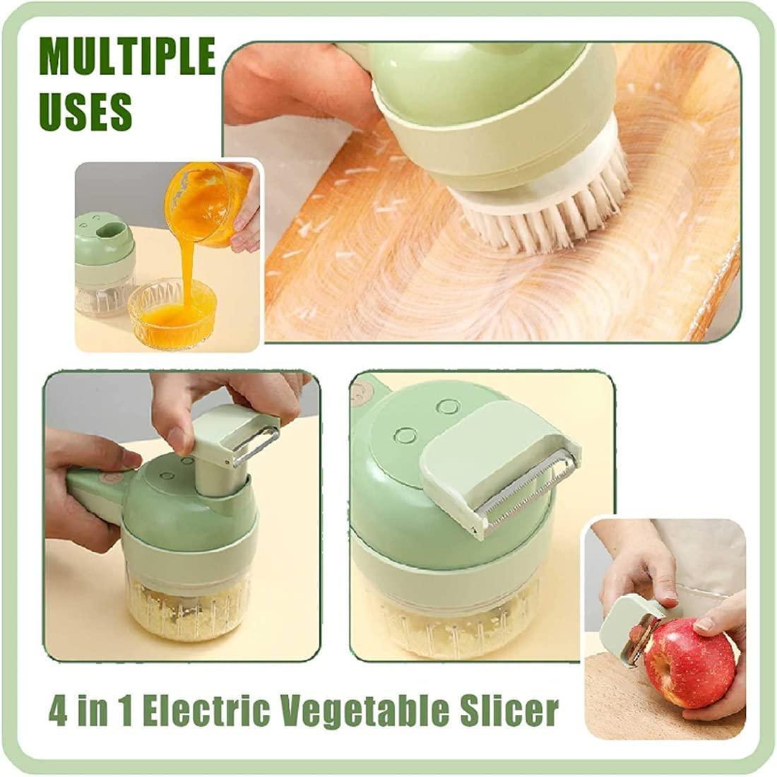 Electric vegetable slicer